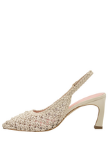 MissT MissT MT1 Bone Woven Sling Pump 1306