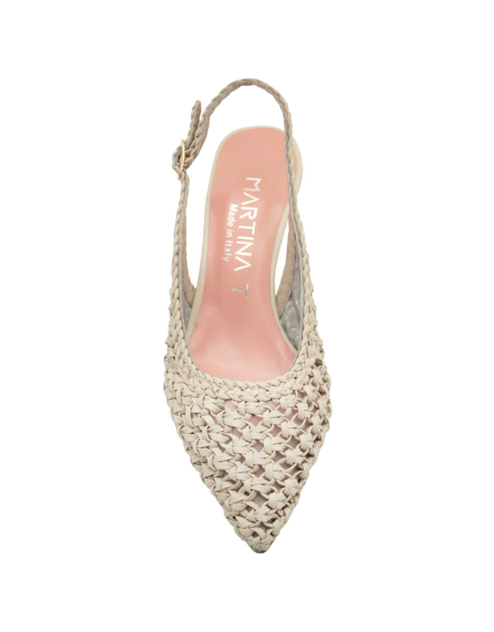 MissT MissT MT1 Bone Woven Sling Pump 1306
