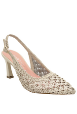 MissT MissT MT1 Bone Woven Sling Pump 1306