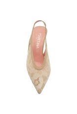 MissT MissT MT1J Ivory/Gold Lace Sling 1342