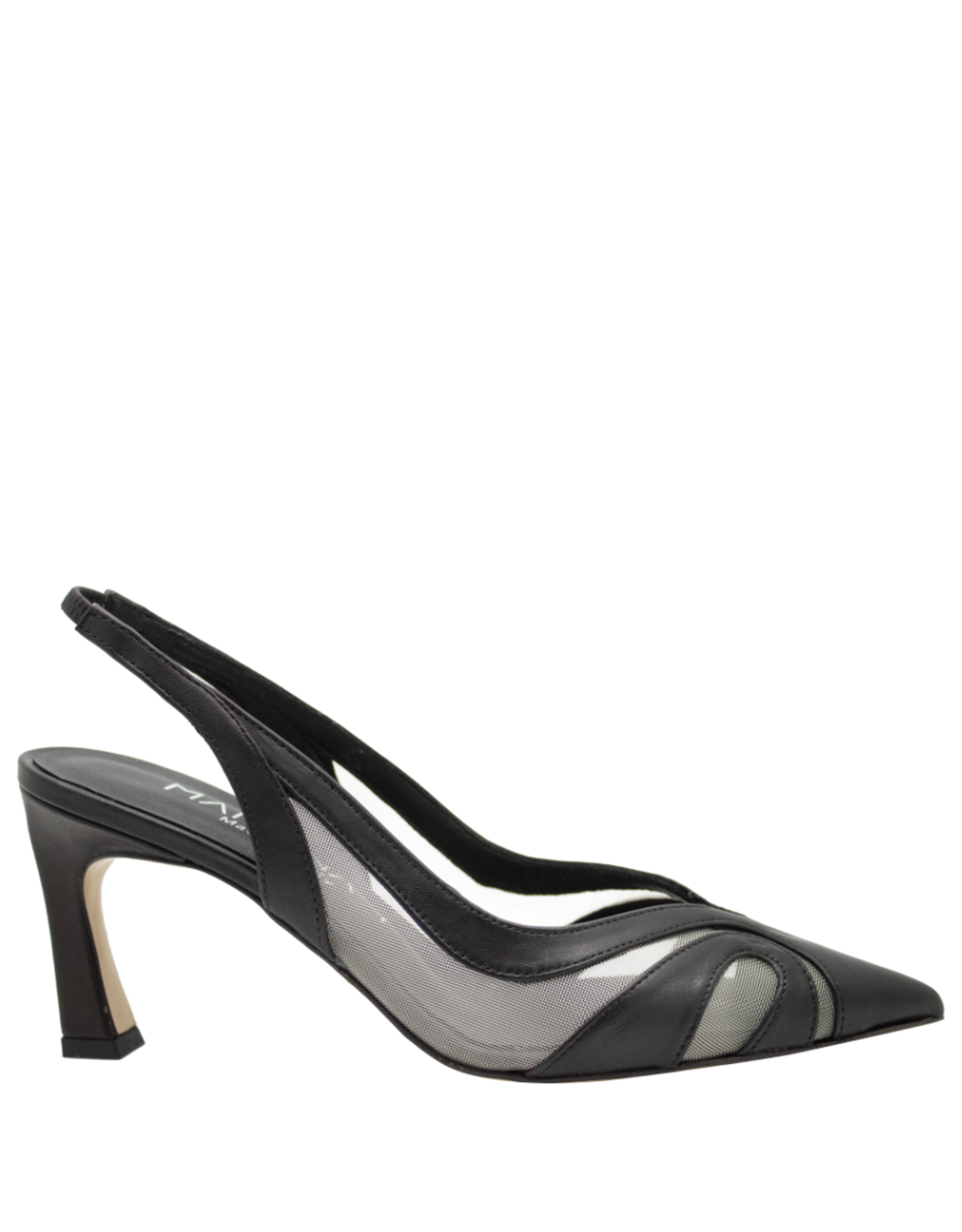 MissT MissT MT1E Black Nappa Sheer Mesh Insert Sling 1326