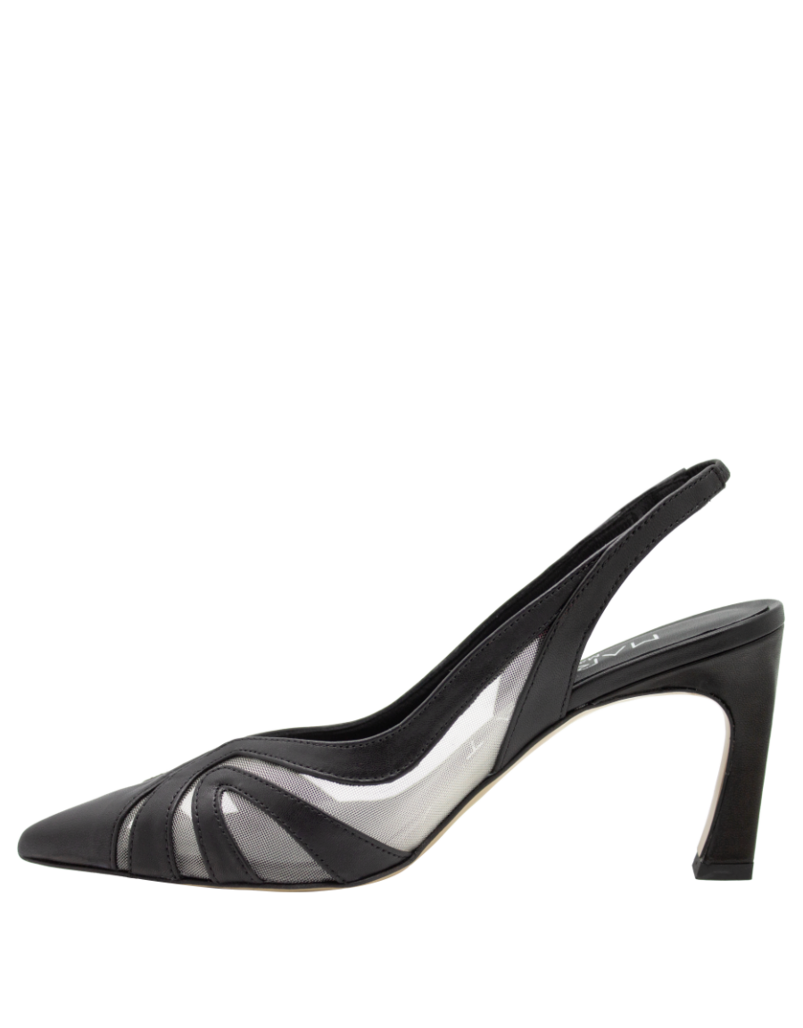 MissT MissT MT1E Black Nappa Sheer Mesh Insert Sling 1326