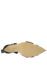 MissT MissT MT1G Suede Nappa Sheer Mesh Insert Sling 1326