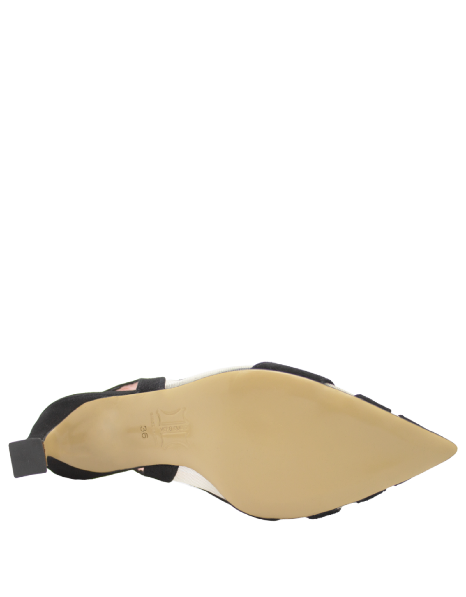 MissT MissT MT1G Suede Nappa Sheer Mesh Insert Sling 1326