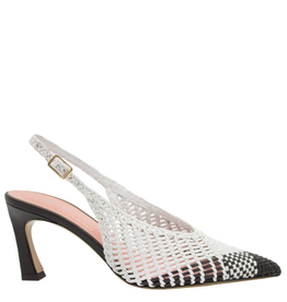 MissT MissT MT1I White/Black Bicolor Woven Sling 1340