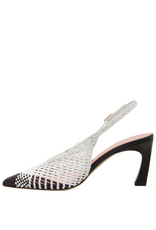 MissT MissT MT1I White/Black Bicolor Woven Sling 1340