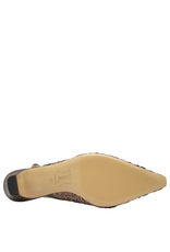 MissT MissT MT1N Brown Rafia Kitten Heel With Buckle Detail 1640