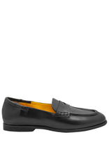 MaraBini MaraBini M13Z Black Calf Plain Loafer 1045