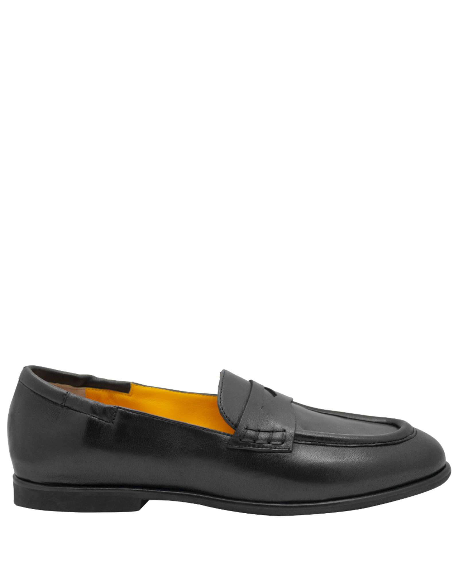 MaraBini MaraBini M13Z Black Calf Plain Loafer 1045