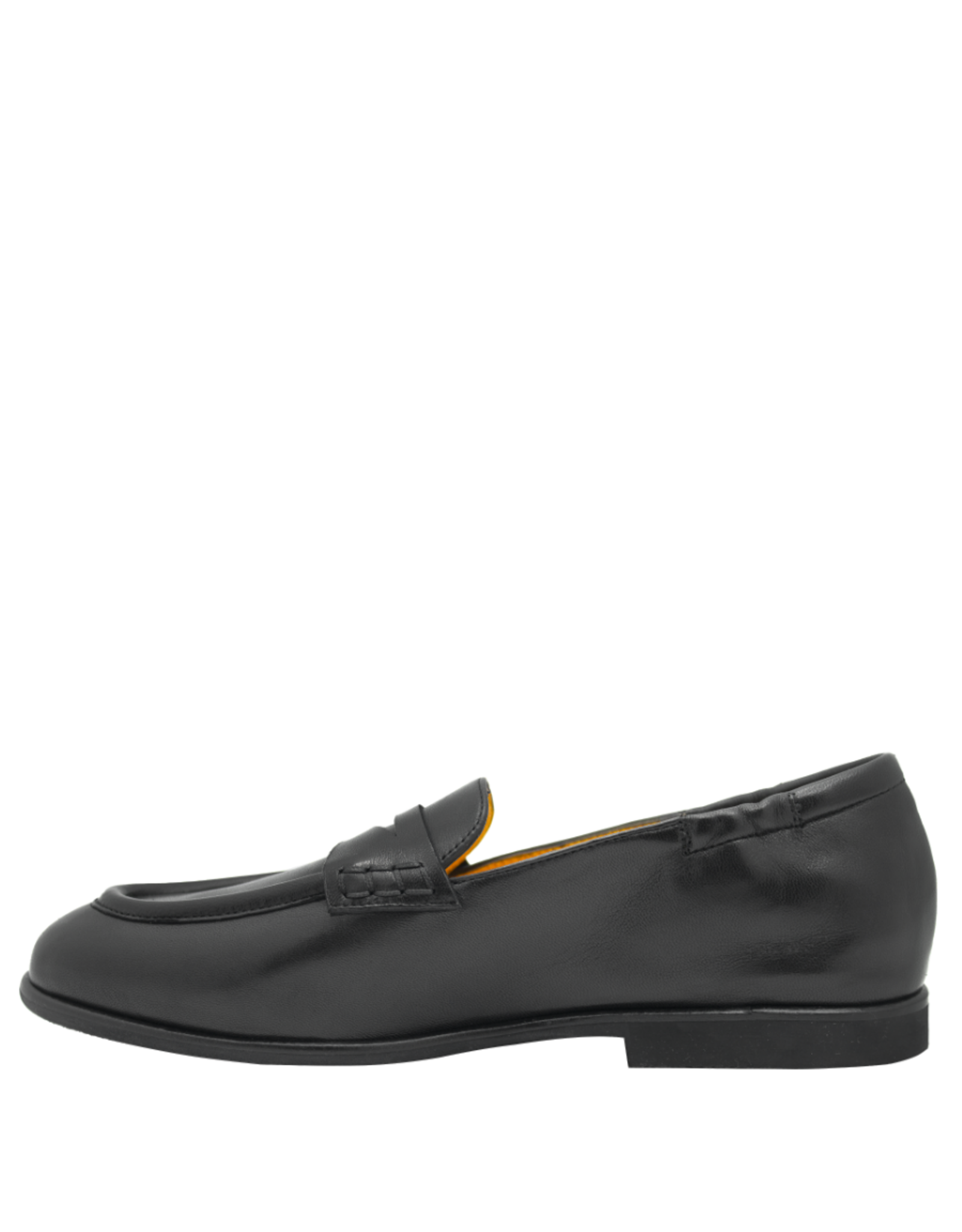 MaraBini MaraBini M13Z Black Calf Plain Loafer 1045