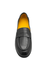 MaraBini MaraBini M13Z Black Calf Plain Loafer 1045