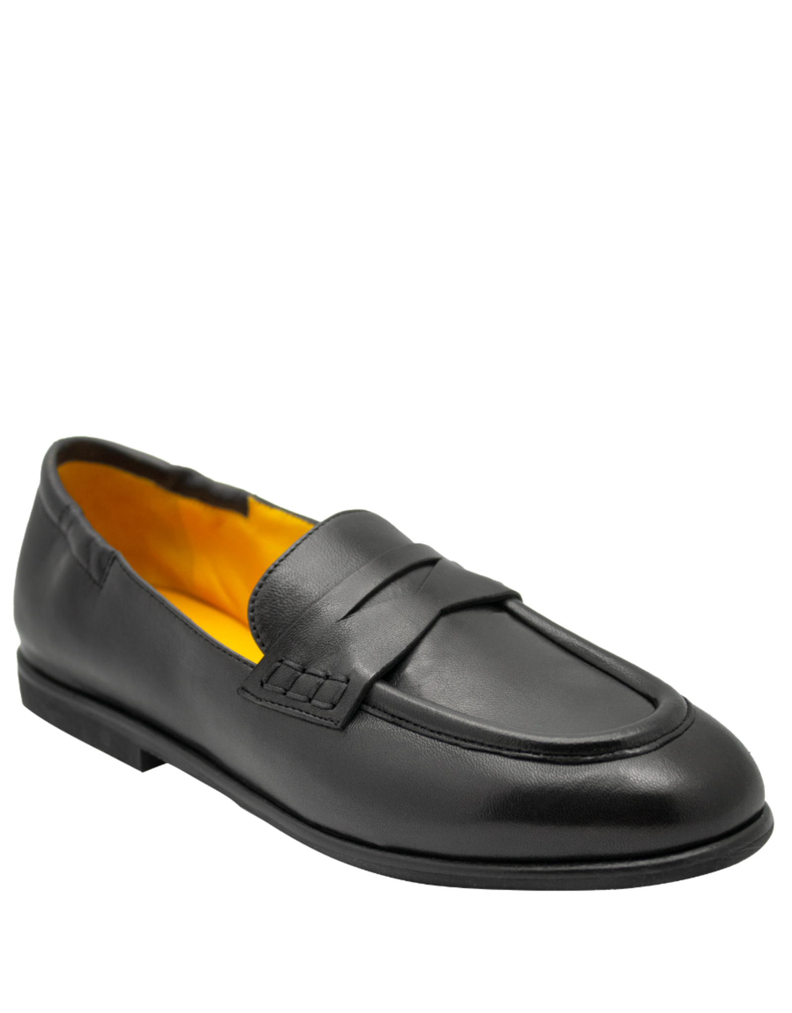 MaraBini MaraBini M13Z Black Calf Plain Loafer 1045