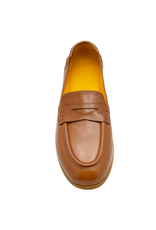 MaraBini MaraBini M14  Camel Calf Plain Loafer 1045