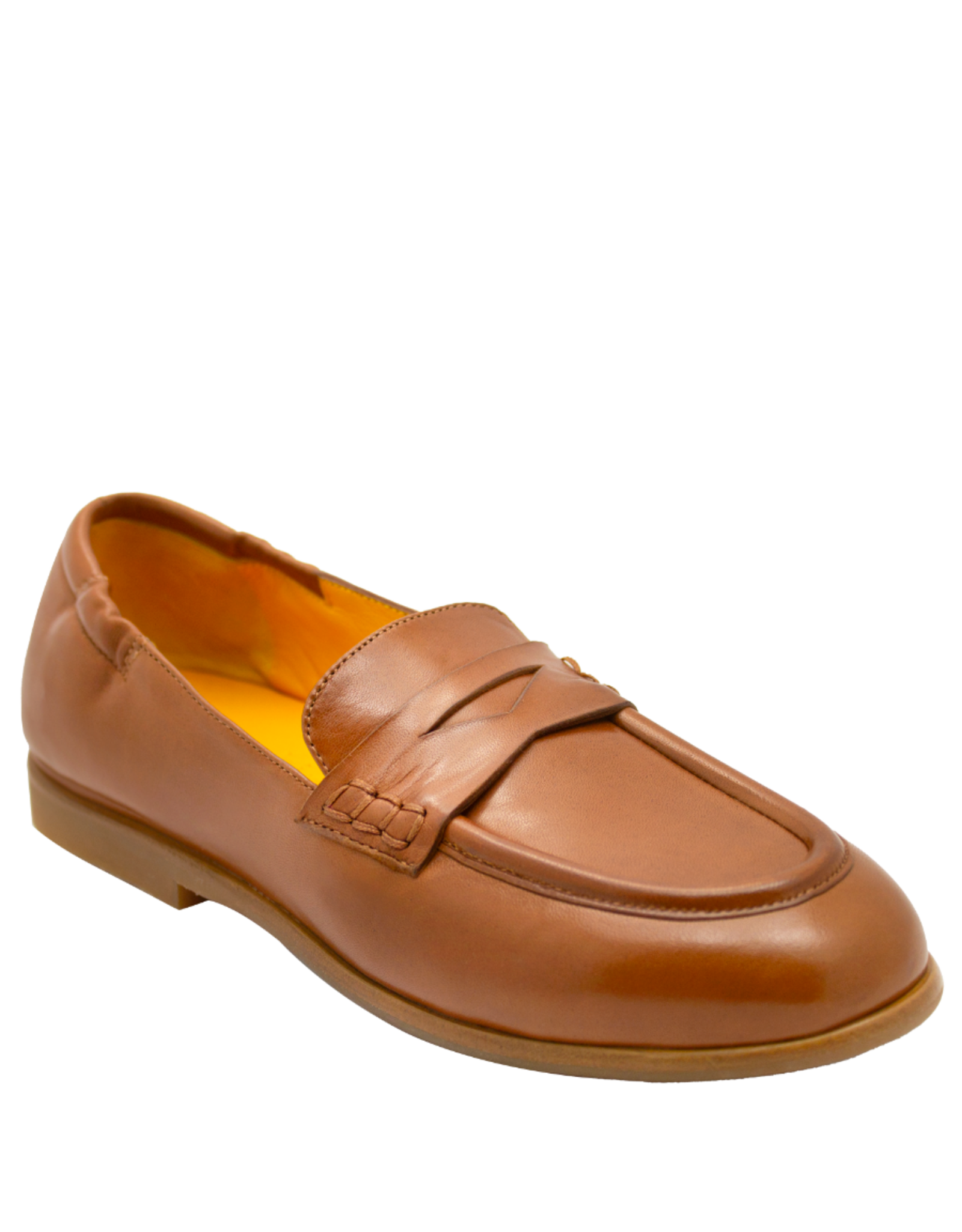 MaraBini MaraBini M14  Camel Calf Plain Loafer 1045