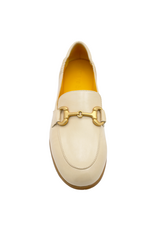 MaraBini MaraBini M14D Beige Classic Loafer With Bit 1046