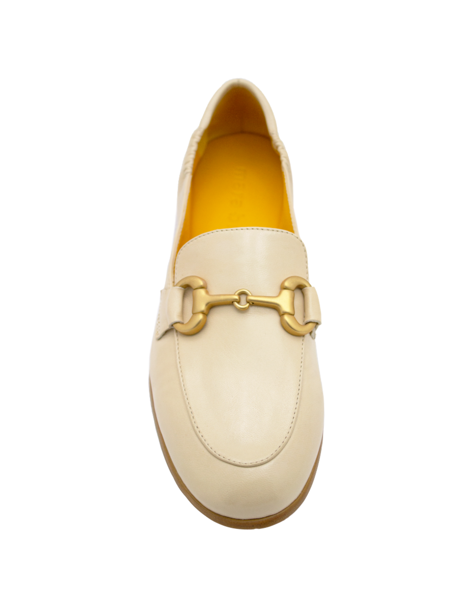 MaraBini MaraBini M14D Beige Classic Loafer With Bit 1046