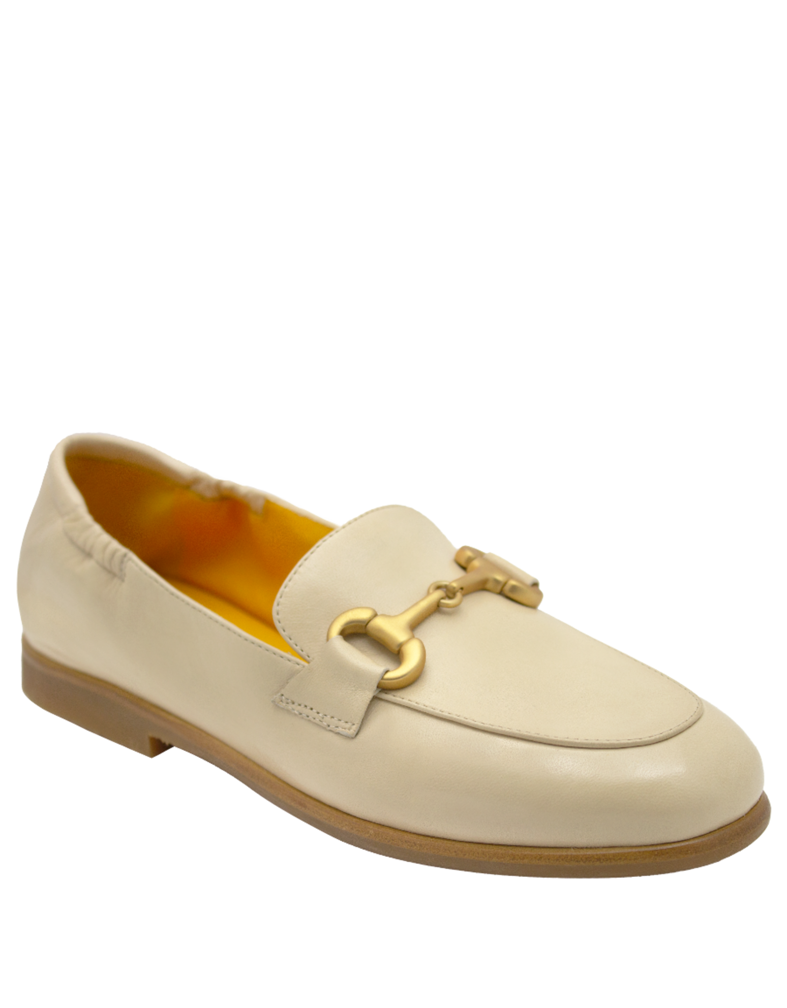 MaraBini MaraBini M14D Beige Classic Loafer With Bit 1046