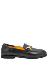 MaraBini MaraBini M14A Black Classic Loafer With Bit 1046