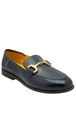 MaraBini MaraBini M14C  Blue Classic Loafer With Bit 1046