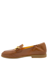 MaraBini MaraBini M14B Brown Classic Loafer With Bit 1046