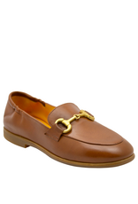MaraBini MaraBini M14B Brown Classic Loafer With Bit 1046