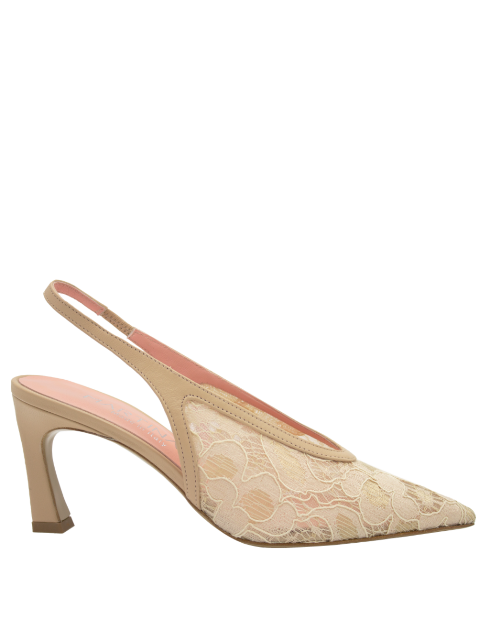 MissT MissT MT1J Ivory/Gold Lace Sling 1342