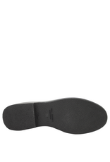 MaraBini MaraBini M14E Black Flat Ruched Loafer 1047