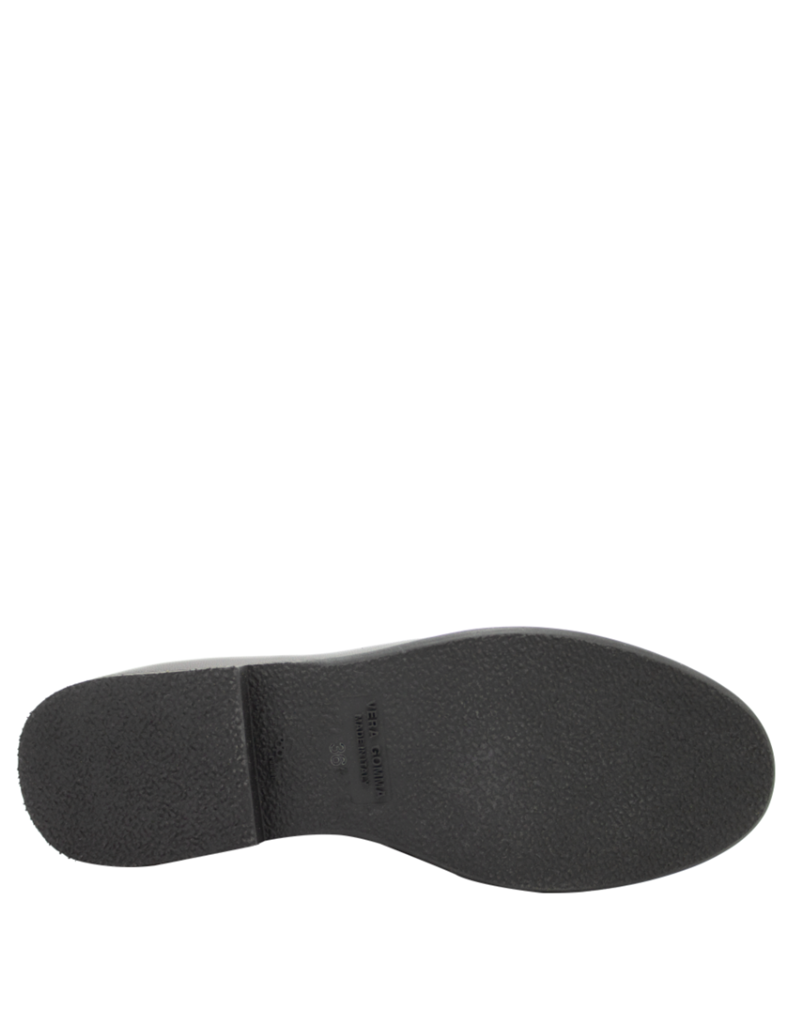 MaraBini MaraBini M14E Black Flat Ruched Loafer 1047