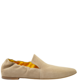MaraBini MaraBini M14I Beige Suede Up Front Loafer 1049