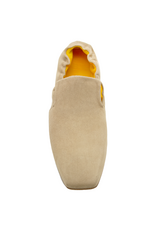 MaraBini MaraBini M14I Beige Suede Up Front Loafer 1049