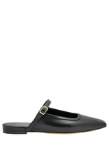MaraBini MaraBini M14J Black Mary Jane Mule 1050