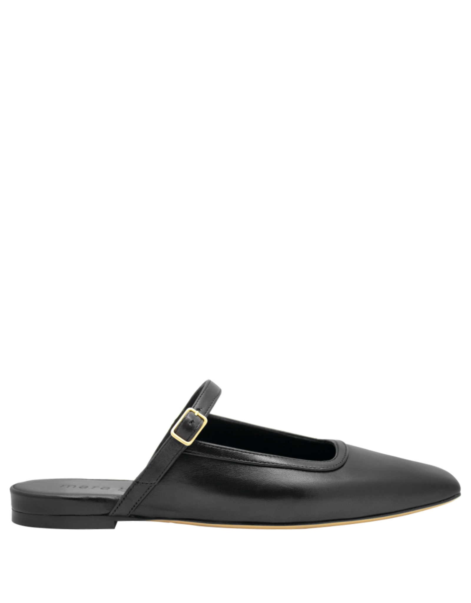 MaraBini MaraBini M14J Black Mary Jane Mule 1050