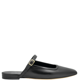MaraBini MaraBini M14J Black Mary Jane Mule 1050