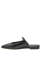 MaraBini MaraBini M14J Black Mary Jane Mule 1050