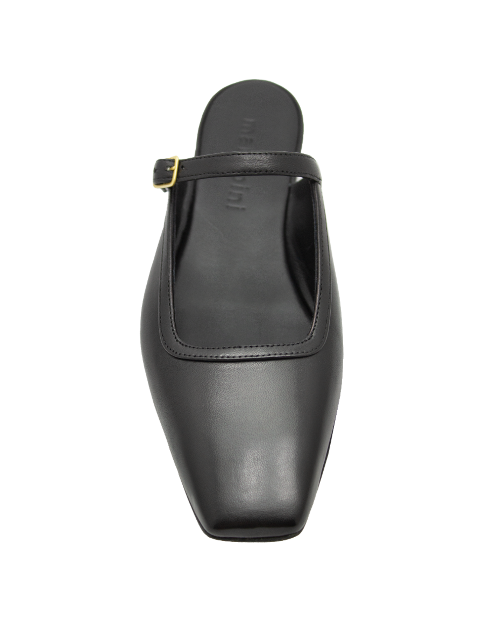 MaraBini MaraBini M14J Black Mary Jane Mule 1050