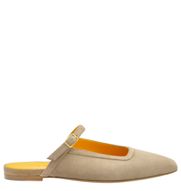 MaraBini MaraBini M14K Beige Mary Jane Mule 1050