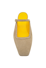 MaraBini MaraBini M14K Beige Mary Jane Mule 1050