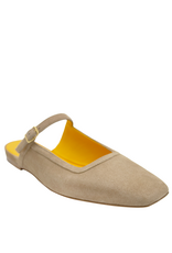 MaraBini MaraBini M14K Beige Mary Jane Mule 1050