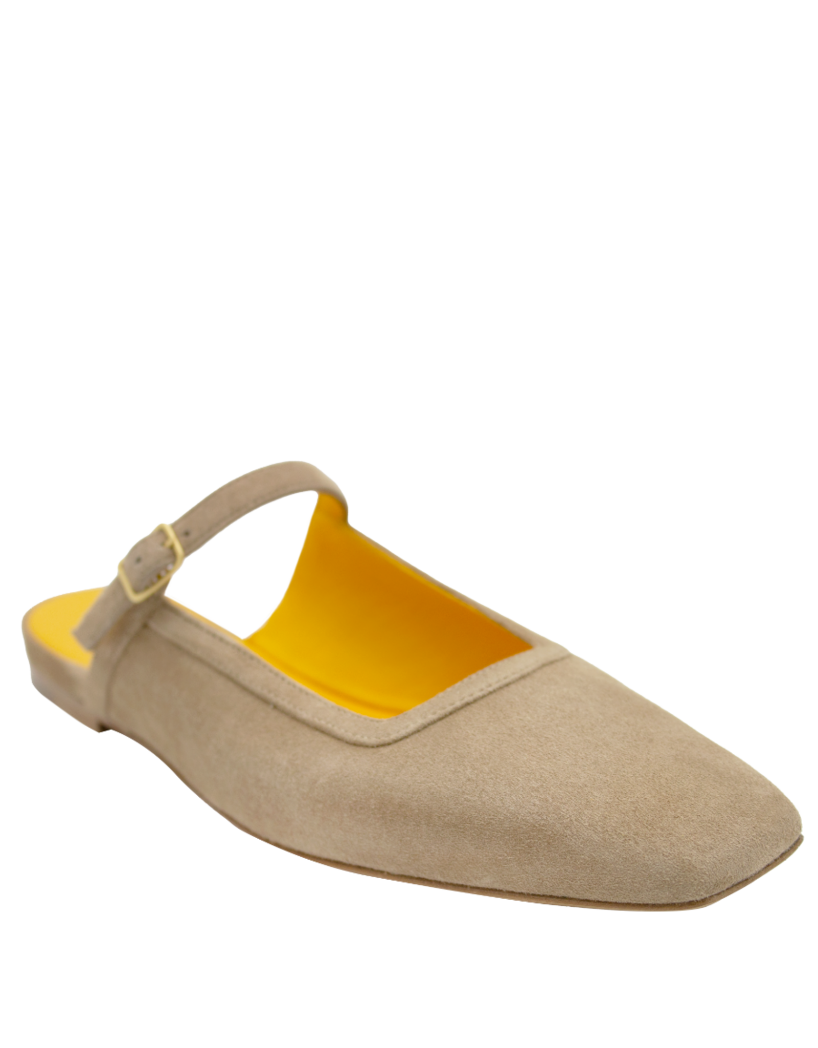 MaraBini MaraBini M14K Beige Mary Jane Mule 1050