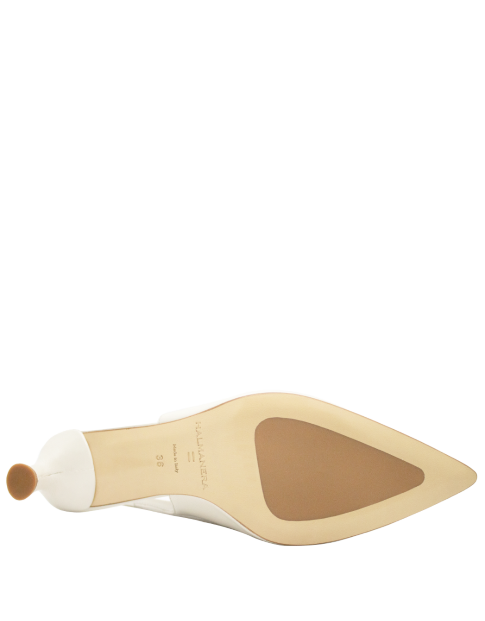 Halmanera Halmanera H52D Ivory Sling Pump 1019