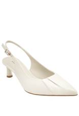 Halmanera Halmanera H52D Ivory Sling Pump 1019