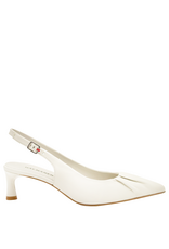 Halmanera Halmanera H52D Ivory Sling Pump 1019