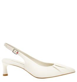 Halmanera Halmanera H52D Ivory Sling Pump 1019