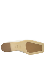 Halmanera Halmanera H52F Ivory Cross Over Open Toe Flat 1025