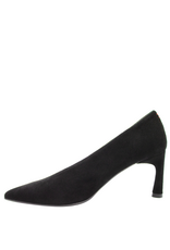 Halmanera Halmanera H51Q Black Suede High Pump 1026