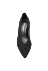 Halmanera Halmanera H51Q Black Suede High Pump 1026
