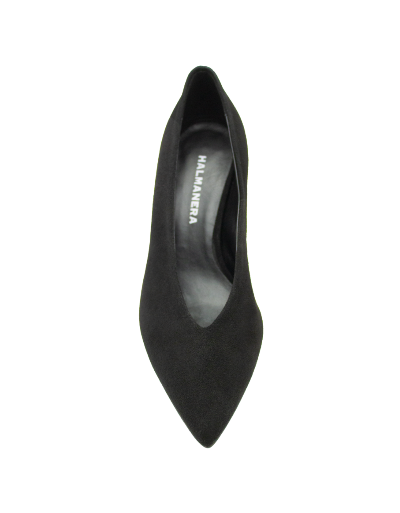 Halmanera Halmanera H51Q Black Suede High Pump 1026