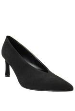 Halmanera Halmanera H51Q Black Suede High Pump 1026