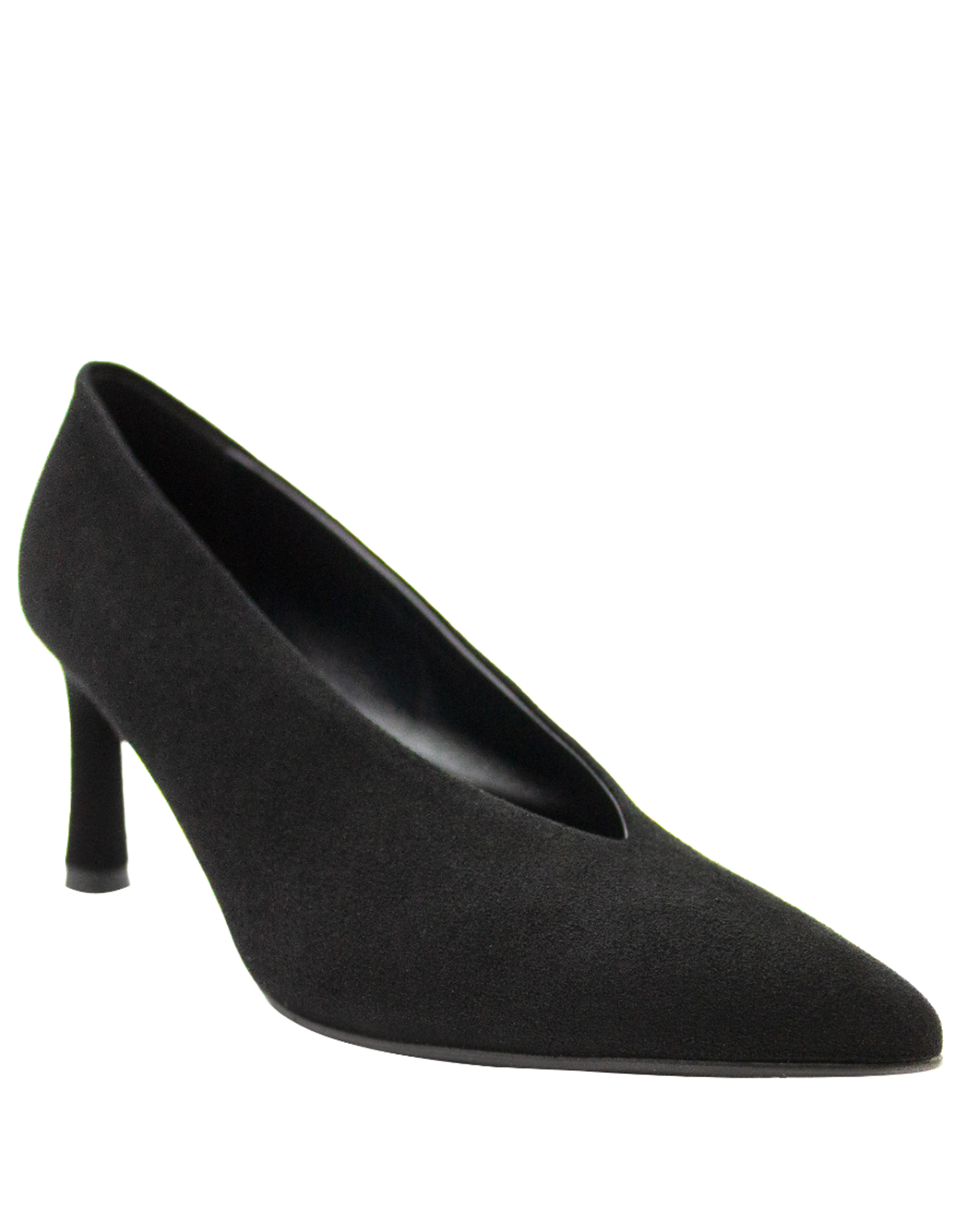 Halmanera Halmanera H51Q Black Suede High Pump 1026