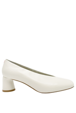 Halmanera Halmanera H52B Ivory Glaze Square Toe Pump 1030